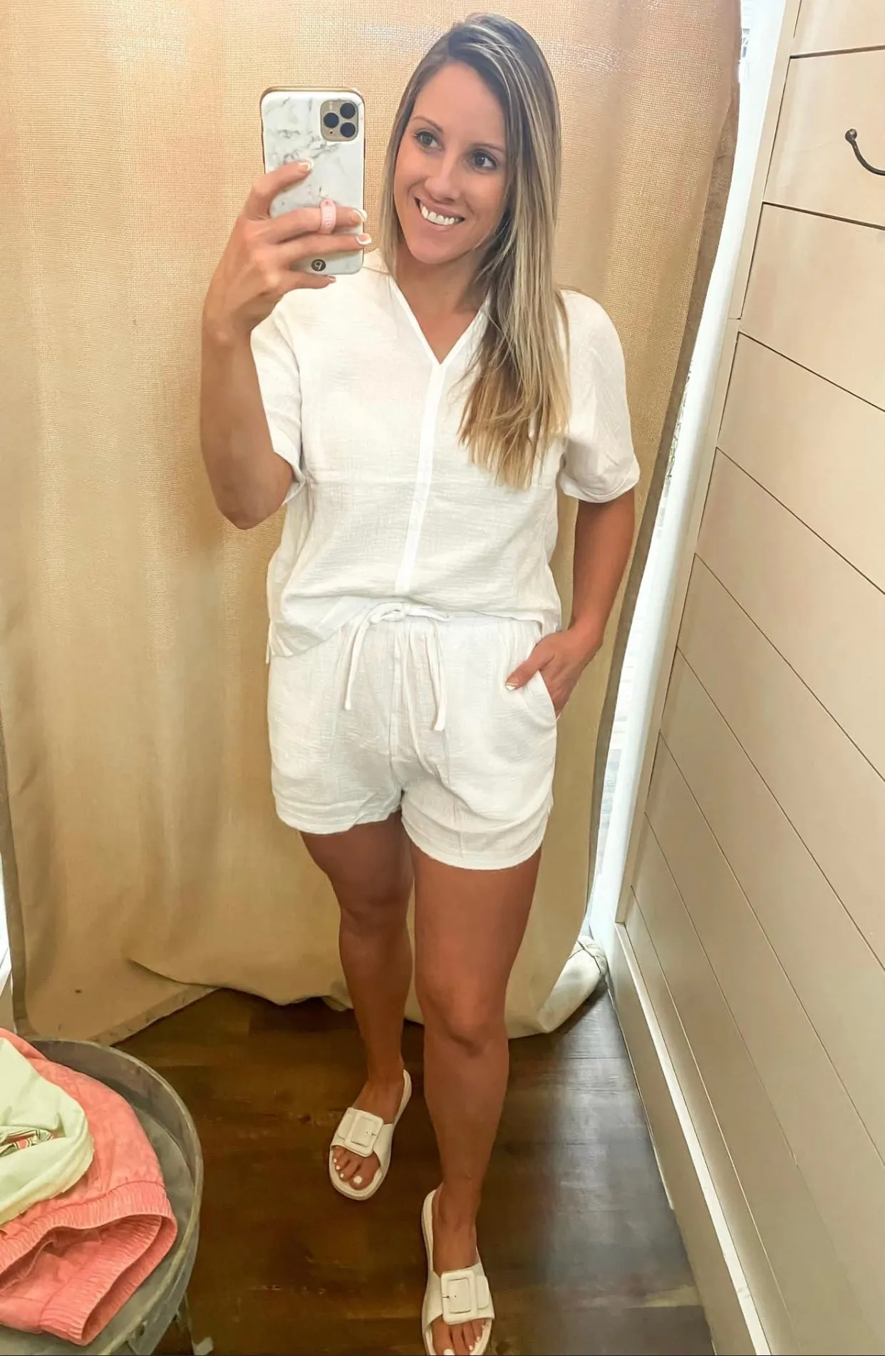 Need A Getaway Gauze Shorts